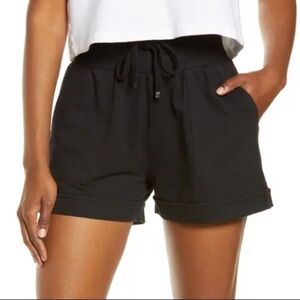 Z by Zella Womens Black Take a Hike Athletic Drawstring Shorts Size Small
